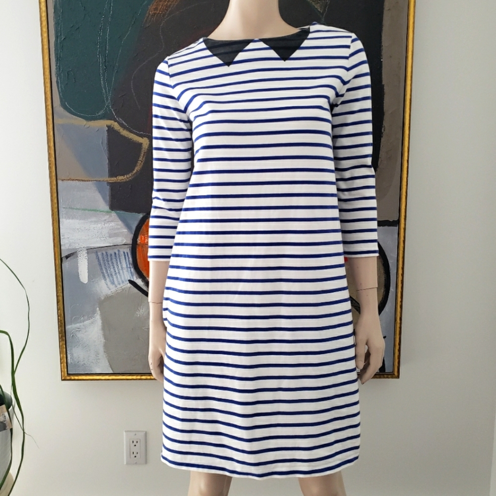 Petit Bateau | Breton Striped Dress with Pockets
